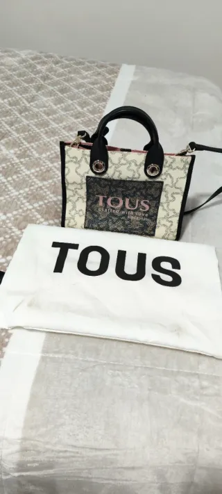 Bolso Tous Beige y Negro
