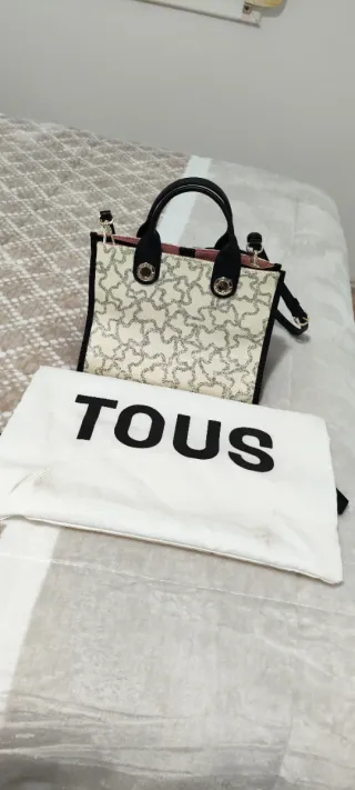 Bolso Tous Beige y Negro