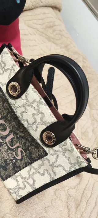 Bolso Tous Beige y Negro
