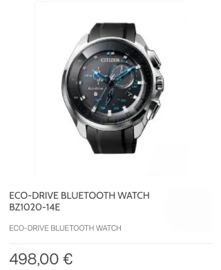 Reloj Citizen Eco-Drive Bluetooth