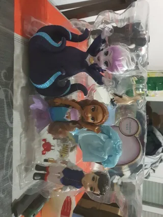 Set 3 Muñecas Disney Ariel Ursula Principe