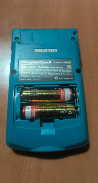 Consola Game Boy Color Azul (piezas)