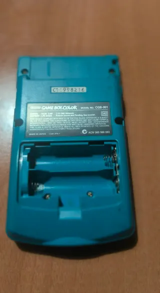 Consola Game Boy Color Azul (piezas)