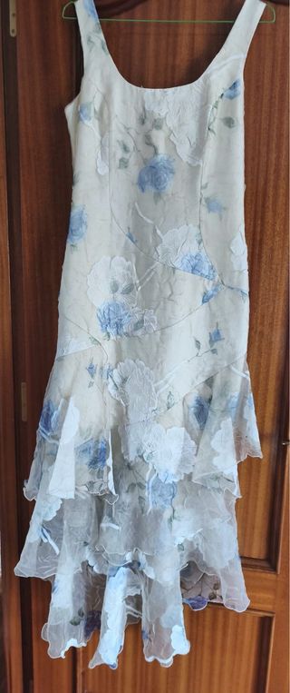 Vestido de ceremonia floral