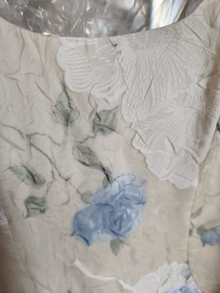 Vestido de ceremonia floral