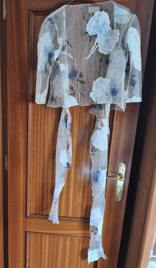 Vestido de ceremonia floral