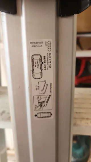 Portaesquís Audi Q3