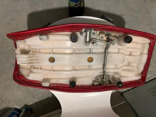 Asiento Moto Yamaha TZR 80 Rojo