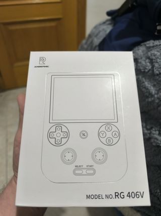 Consola Portátil Anbernic RG406V Blanca