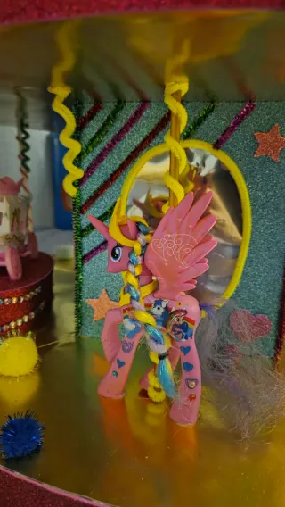 Disfraz Carrusel Infantil Hecho a Mano