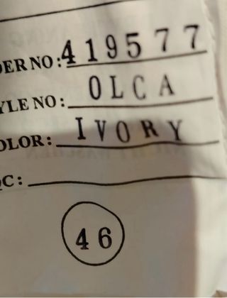 Vestido de Novia Talla 46 Nuevo con Etiqueta