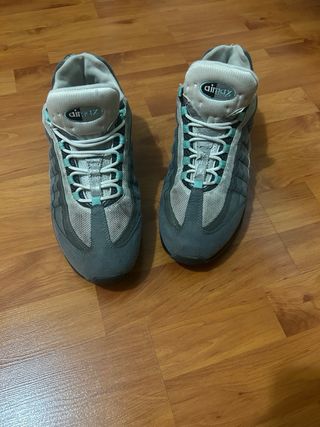 Zapatillas Nike Air Max 95 Gris y Turquesa