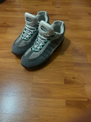 Zapatillas Nike Air Max 95 Gris y Turquesa