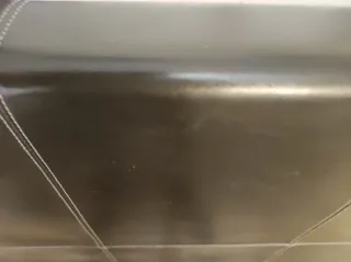 Cabecero de cama polipiel marrón