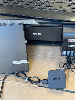Lote: Stampante Epson EcoTank + Mini PC ASUS
