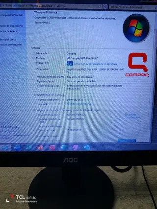 Ordenador completo HP Económico