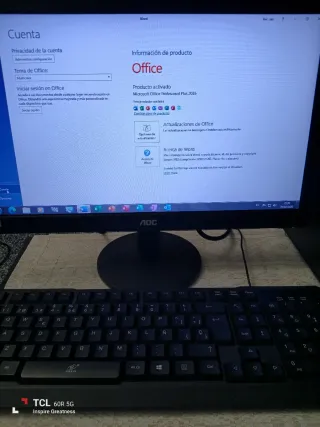 Ordenador completo HP Económico