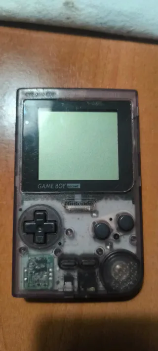 Game Boy Pocket Viola trasparente