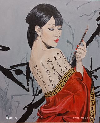 Cuadro lienzo hecho a mano