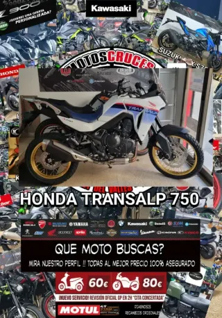 2026 OFERTA HONDA TRANSALP 750 MIRA DESCRIPCIÓ