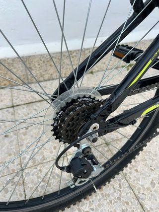 Bicicleta DTB Storm 7.0 26 Negra/Verde