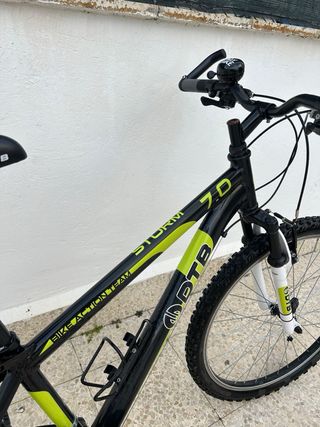 Bicicleta DTB Storm 7.0 26 Negra/Verde