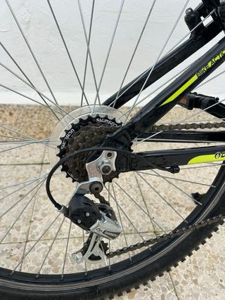 Bicicleta DTB Storm 7.0 26 Negra/Verde