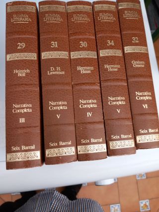 Lote 5l. colección HERMAN HESSE, GRAHAM GREENE ...