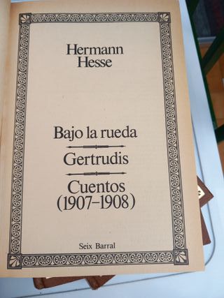 Lote 5l. colección HERMAN HESSE, GRAHAM GREENE ...