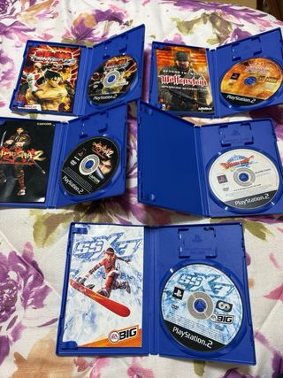 Lote 5 Juegos PS2: Tekken, Wolfenstein, Onimusha 2