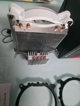 Disipador Mars Gaming MCPU220 ARGB Blanco