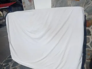 Colchón viscoelástico 135 cm y funda aislante