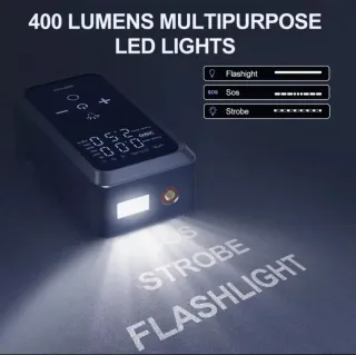 Arrancador Compresor Portátil Multifunción