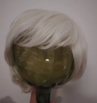 Peluca mujer blanca