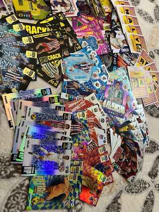 Cajas y cromos Adrenalyn y Megacracks fútbol