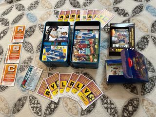 Cajas y cromos Adrenalyn y Megacracks fútbol