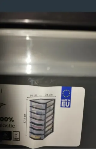 Cajonera Plástico 7 Cajones