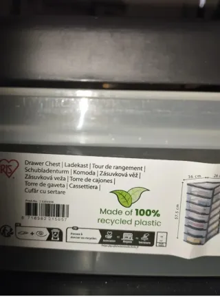 Cajonera Plástico 7 Cajones