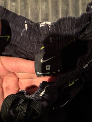 Bañador Nike Negro y Verde