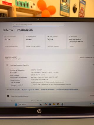 Portátil HP Pavilion i7 13th Gen 16GB RAM 1TB SSD