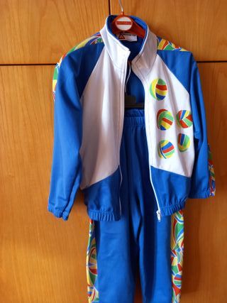 Tuta sportiva bimbo American Rap 6/7 anni