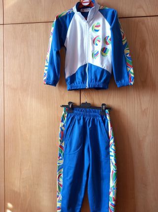 Tuta sportiva bimbo American Rap 6/7 anni