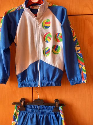 Tuta sportiva bimbo American Rap 6/7 anni