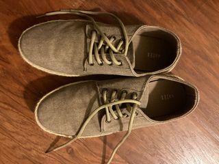 Zapatos Aztec Cordones Verde Oliva