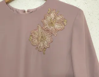 Traje elegante talla 46 lila