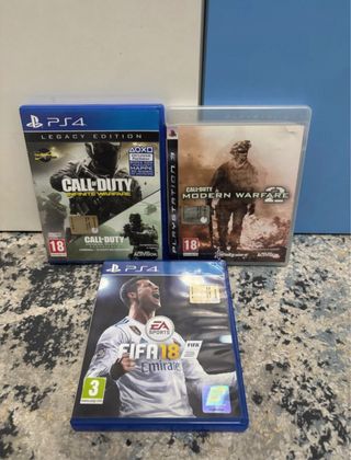 Lotto Giochi PS4/PS3: Call of Duty & FIFA