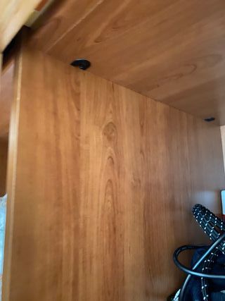 Armario empotrado de madera