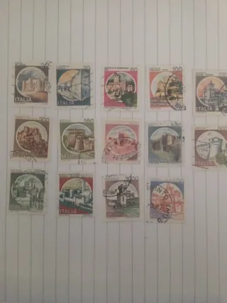 Francobolli Castelli Italiani Anni '70