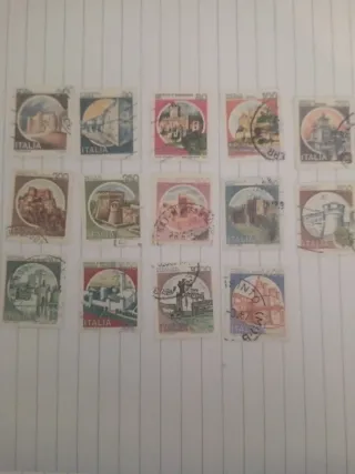 Francobolli Castelli Italiani Anni '70