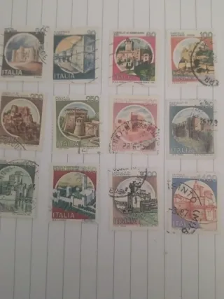 Francobolli Castelli Italiani Anni '70